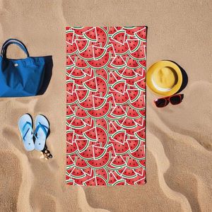 Prosop de plaja, L'essentiel Maison, BT20215042, 75x150 cm, Rosu imagine