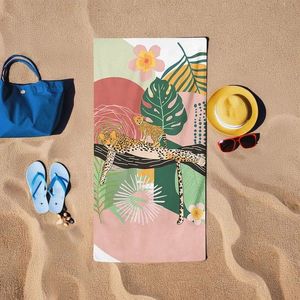 Prosop de plaja, L'essentiel Maison, BT20215040, 75x150 cm, Multicolor imagine