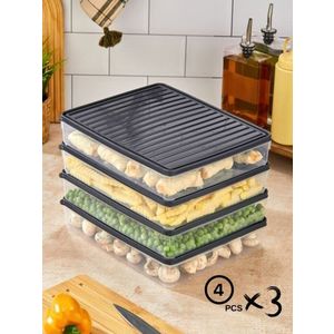 Set recipiente depozitare, Hermia, 452PTR1154, Antracit imagine