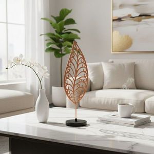 Decoratiune, Dm-002-A, 49x15x13 cm, Cupru/Negru imagine