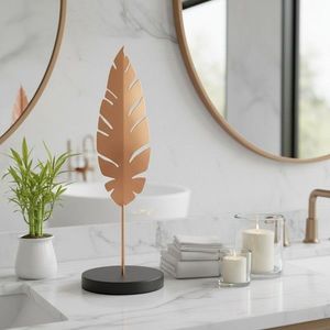 Decoratiune, Dm-003-A, 51x13x13 cm, Cupru/Negru imagine