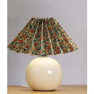 Lampa de masa, Opviq, 751ARL1130, Metal, Multicolor / Crem imagine