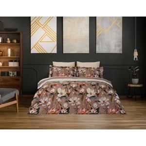 Lenjerie de pat dubla, L'essentiel Maison, Manolya, Bej imagine