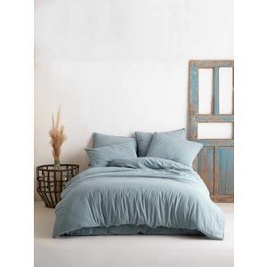 Lenjerie de pat dubla, L'essentiel Maison, Ephesus, Albastru imagine