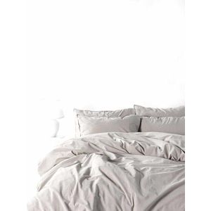 Lenjerie de pat dubla, L'essentiel Maison, Ephesus, Cremă naturală imagine