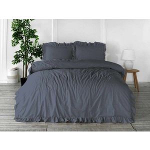 Lenjerie de pat dubla, L'essentiel Maison, Exclusive, Gri natural imagine