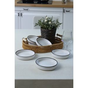 Set boluri pentru sos, Hermia, 275KRM2494, Antibacterian, Alb mat imagine