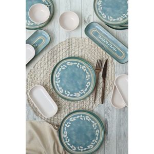 Set de mic dejun, Hermia, 275KRM2517, Eco-Friendly, Crem imagine