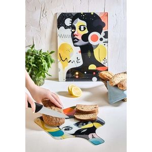 Set de tocătoare, Hermia, 337GLZ1209, Curățare ușoară, Multicolor imagine