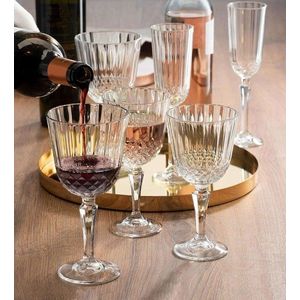 Set de pahare de vin, Hermia, 409PBH1123, Transparent imagine