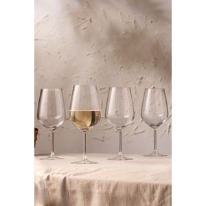 Set de pahare de vin, Hermia, 127RKL1109, Transparent imagine