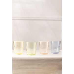 Set pahare, Hermia, 127RKL1124, Somon / Galben / Albastru / Verde imagine