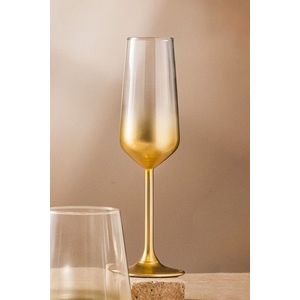Set de pahare de șampanie, Hermia, 127RKL1133, Auriu imagine