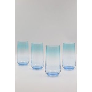 Set pahare, Hermia, 127RKL1151, Albastru / Turcoaz imagine