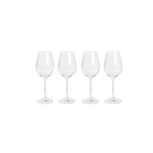 Set 4 pahare pentru vin Brilliant Bliss, Homla, 500 ml, sticla, transparent imagine