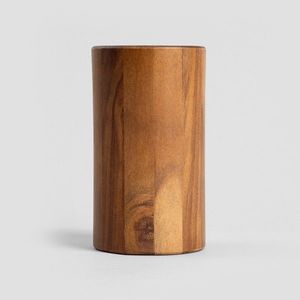 Suport pentru cutite Mooka, Homla, 13x22.5 cm, lemn/plastic, maro imagine