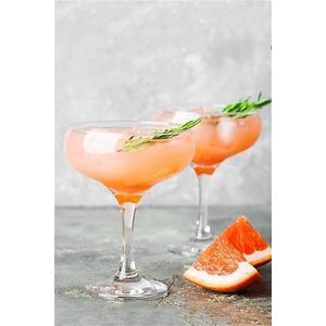 Set de pahare Martini, Hermia, 409PBH1108, Transparent imagine