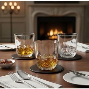 Set de pahare de whisky, Hermia, 409PBH1122, Transparent imagine