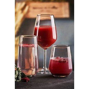 Set pahare, Hermia, 896PBH1440, Dimensiune: 425 ml (6 bucăți), Transparent imagine