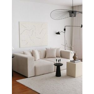 Canapea 3 locuri, Atelier del Sofa, 383EVN1245, Alb imagine