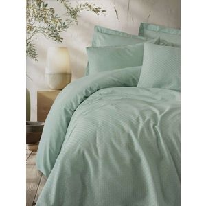 Set de huse de pilotă Ranforce King (Marea Britanie), L'essentiel Maison, Plaid, Bumbac Ranforce, Salvie imagine