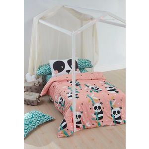 Lenjerie de pat pentru o persoana Single XXL (DE), 2 piese, L'essentiel Maison, Panida, 65% bumbac/35% poliester, Roz imagine