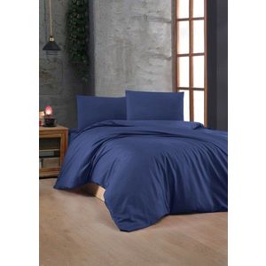 Lenjerie de pat pentru o persoana Single XXL (DE), L'essentiel Maison, Sax Blue, Albastru imagine