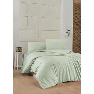 Lenjerie de pat dubla Super King (EU) (IT), L'essentiel Maison, Light Green, Verde deschis imagine