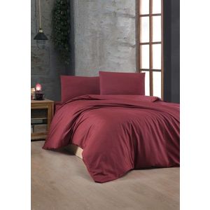 Lenjerie de pat dubla Super King (EU) (IT), L'essentiel Maison, Maroon, Maro imagine