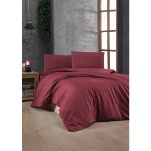 Lenjerie de pat dubla (FR), L'essentiel Maison, Maroon, Maro imagine