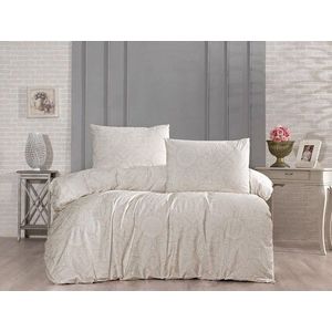 Lenjerie de pat dubla Super King (EU) (IT), L'essentiel Maison, Classic, Crem imagine