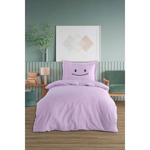 Lenjerie de pat pentru o persoana Single XXL (DE), 2 piese, L'essentiel Maison, Lububu, Lila imagine