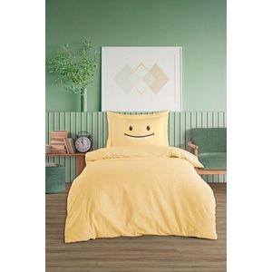 Lenjerie de pat pentru o persoana Single XXL (DE), 2 piese, L'essentiel Maison, Lububu, Galben imagine