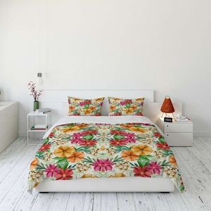 Lenjerie de pat pentru o persoana (FR), 2 piese, L'essentiel Maison, FLW_DVT25-26, Multicolor imagine