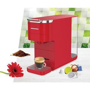 Espressor capsule Heinner, 1400-1525W, rosu imagine