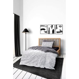 Lenjerie de pat pentru o persoana (DE), L'essentiel Maison, Maze, Negru imagine