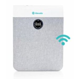 Purificator de aer AlecoAir P28 Fabric, Wi-Fi, Lampa UV-C, Filtru True HEPA si Carbune Activ, PM 2.5 imagine