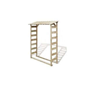 Sopron lemne de foc, 150 x 44 x 176 cm, lemn de pin tratat imagine