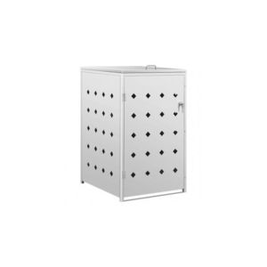 Magazie pentru o pubela, otel inoxidabil, 240 l imagine