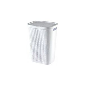 Cos pentru rufe cu capac si manere, Curver Infinity, 60 L imagine