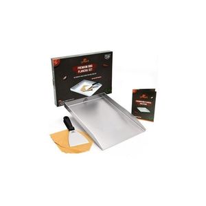 Plita tip plancha cu spatula din inox de 4 mm, dimensiune universala 30x40x3, 6 cm, compatibila inductie Grillart GA-1031-2 imagine
