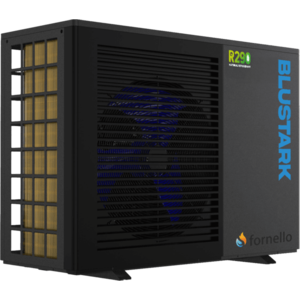 Pompa de caldura Fornello BLUSTARK monobloc, aer-apa, ecologica R290, , incalzire/racire/apa calda, 6 kW, Qsense 6 , Full DC Inverter – ERP A+++, Wi-Fi imagine
