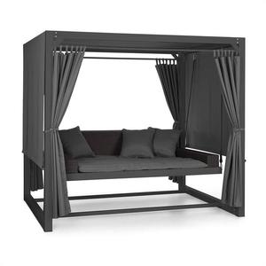 Blumfeldt EREMITAGE, leagăn de lux, 236X180X210 cm, gri închis/negru imagine