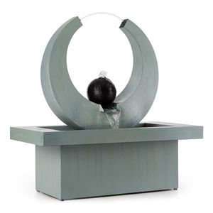 Blumfeldt Eterna, Fontană de grădină, de interior / exterior, cu pompă de 12W, cablu de 10 m, zincată imagine