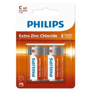 Philips Baterii C 1, 5 V LongLife imagine