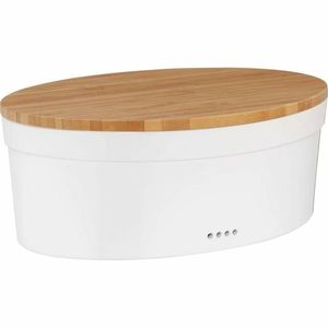 Cutie de pâine Kela SALENA, ceramică, alb imagine