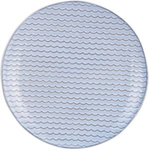Farfurie de desert din gresie Ripples, 21 cm imagine
