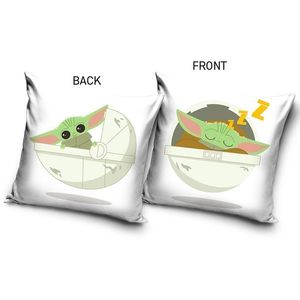 Husă pentru pernă Star Wars Baby Yoda, 40 x 40 cm imagine