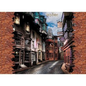 Fototapetă pentru copii Harry Potter Diagon Alley252 x 182 cm, 4 părți imagine
