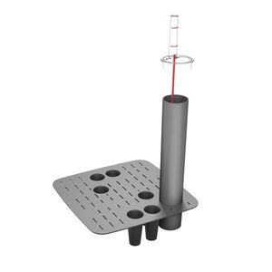 Sistem de auto-irigare Flower Lover Quadrato, 24 cm, 24 cm imagine